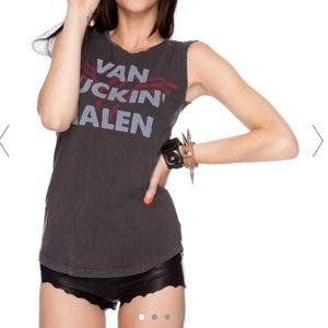 VAN FUCKIN HALEN MUSCLE TEE from DollsKill